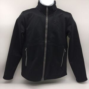 Under Armour Storm 2 coldgear INFRARED Youth Athletic Zip Fleeced Lined Jacket-L